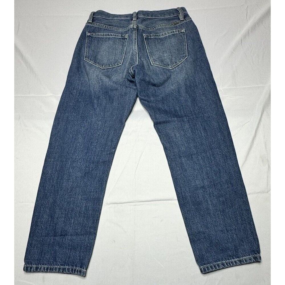 KanCan Women's Distressed Straight Leg Mid Rise Jeans - Size 1 (24x26)* - Picture 2 of 7